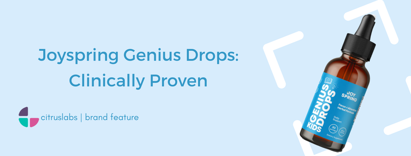 Featured image for Brand Feature: Joyspring Genius Drops