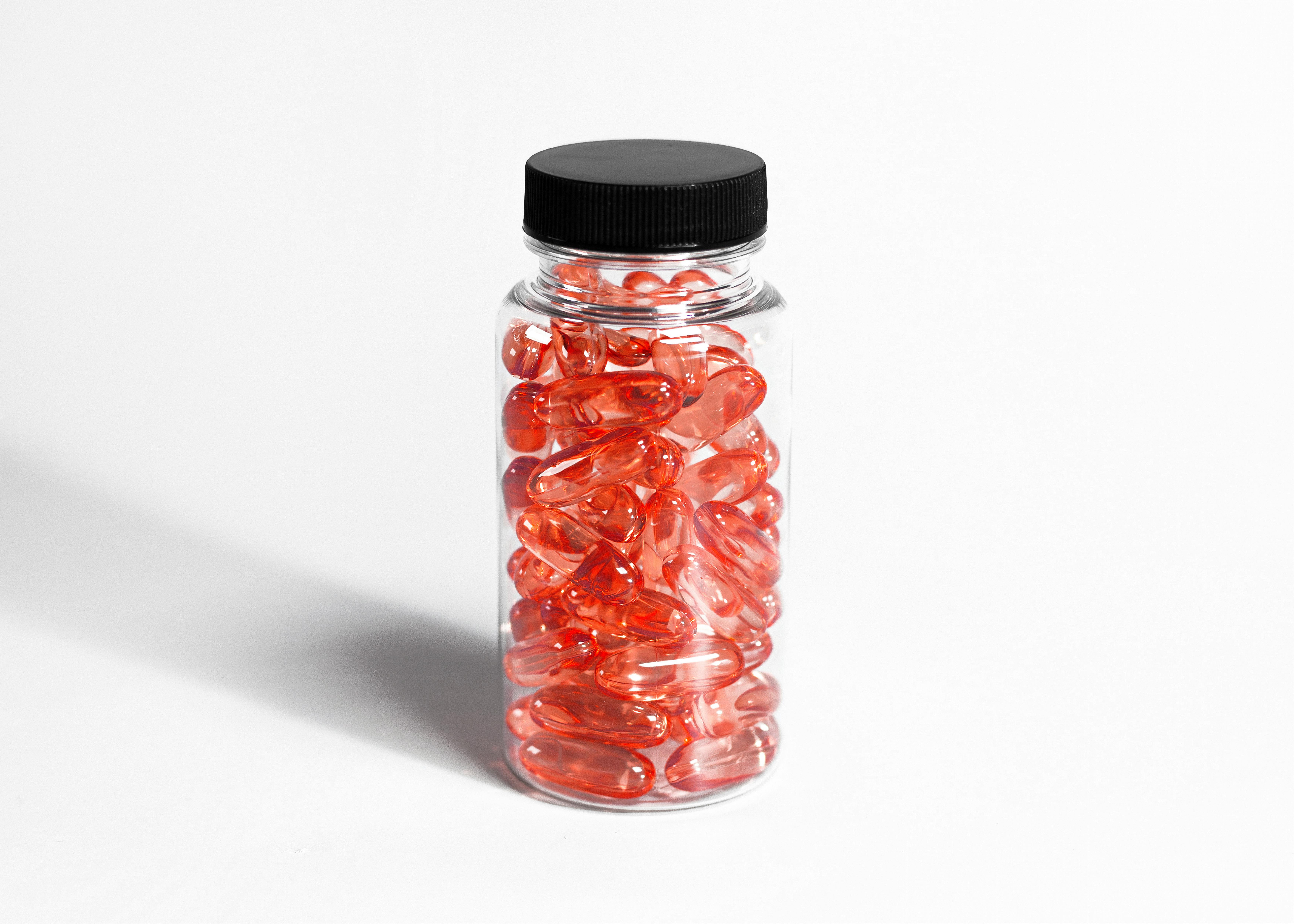 supplement pills in a bottle